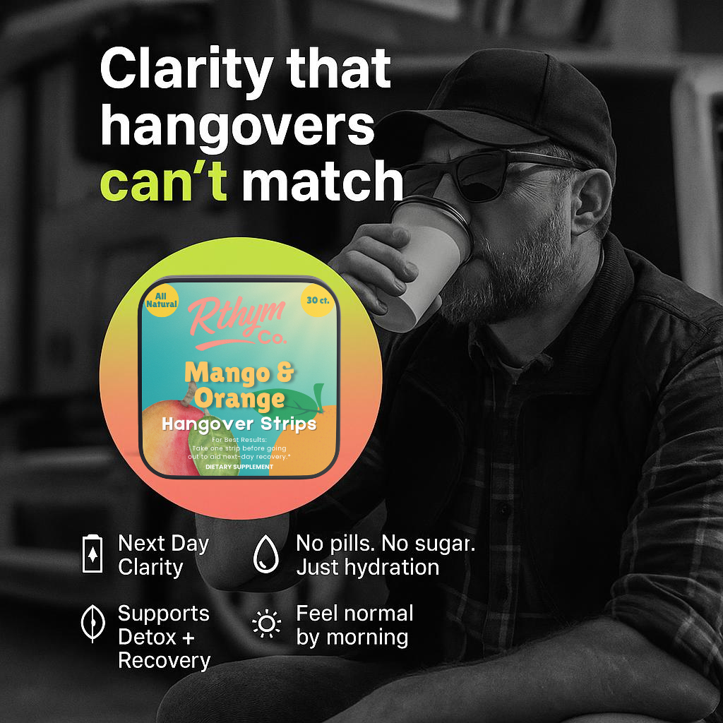 Back In Rthym - Hangover Strips 30ct