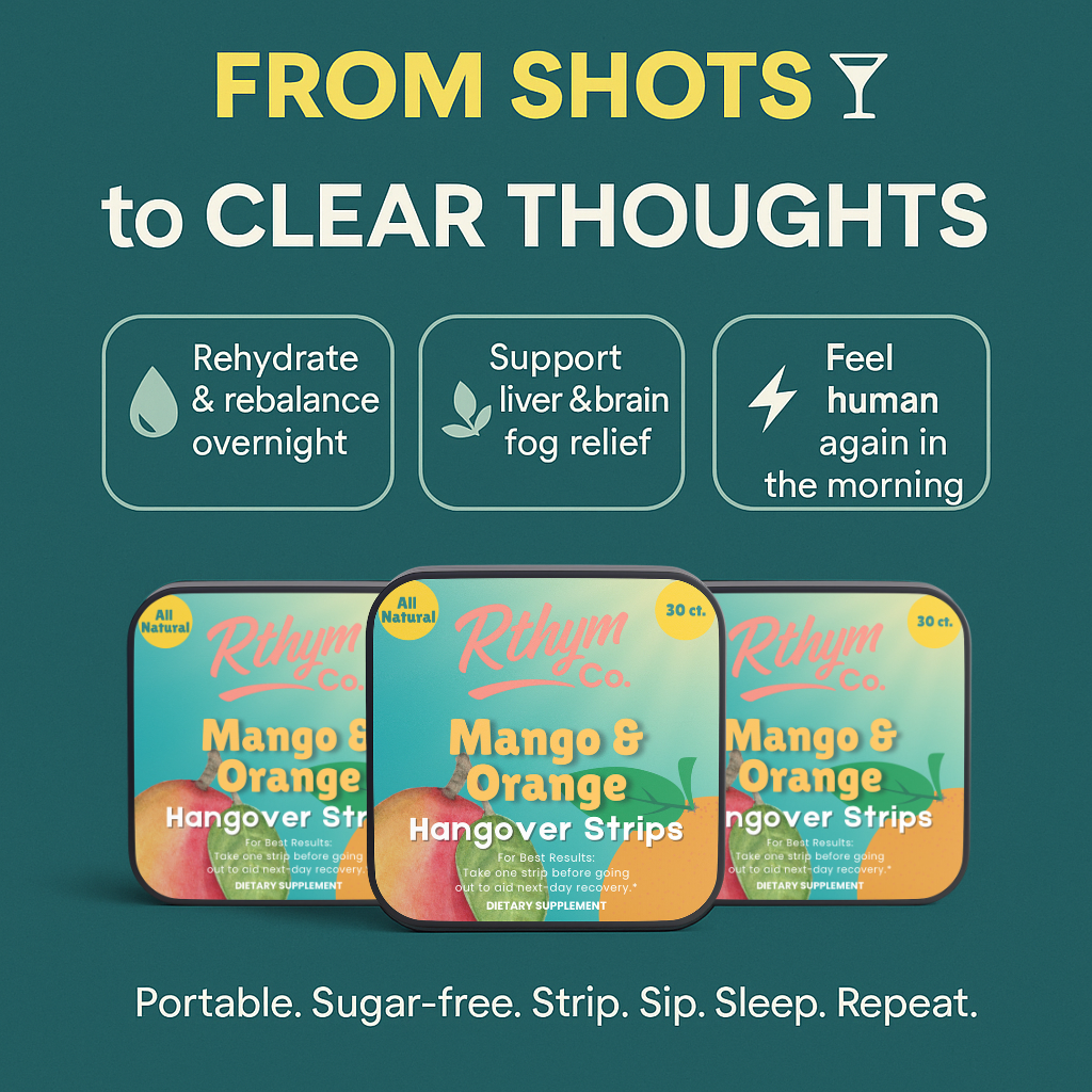 Back In Rthym - Hangover Strips 30ct