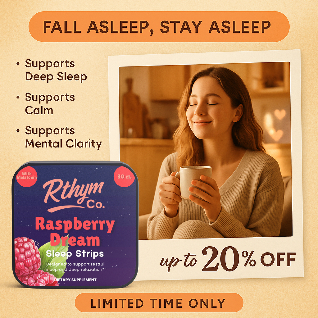 Slow The Rthym - Sleep Strips 30ct